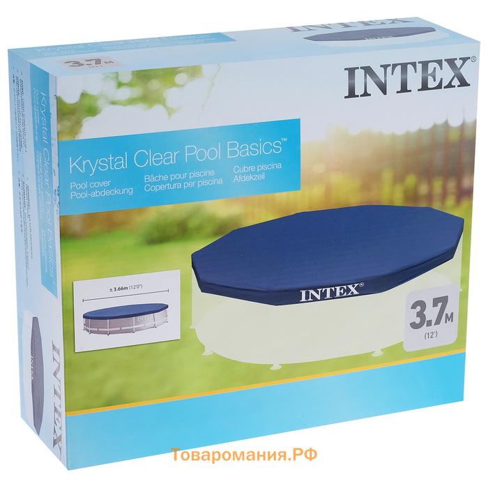 Тент на каркасный бассейн INTEX 28031, d=366 см