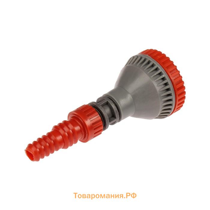 Насадка для полива, 1/2" (12 мм), 3/4" (19 мм), пластик, Greengo