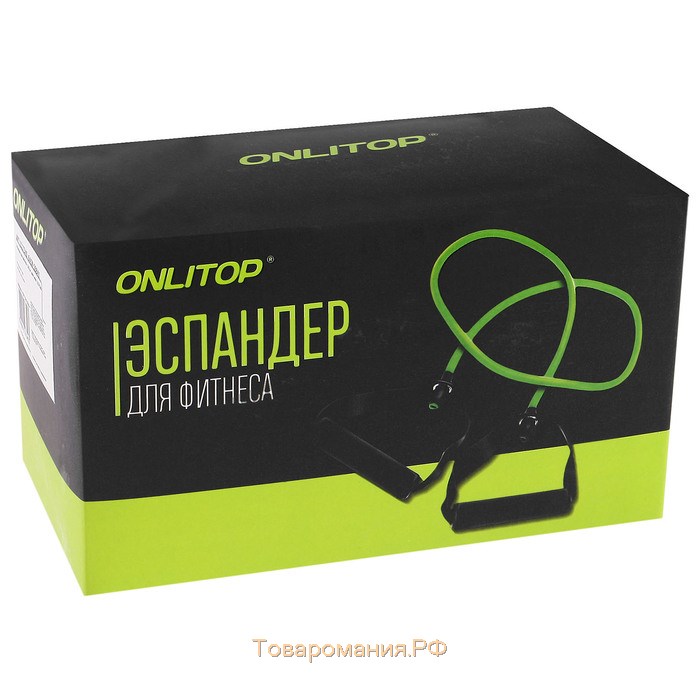 Эспандер для фитнеса ONLYTOP, 120 см, цвет МИКС