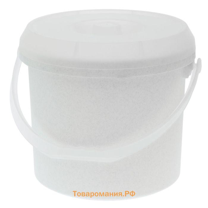 Ведро с крышкой Darel plastic, 15 л, d=30 см, h=28 см, пластик, МИКС