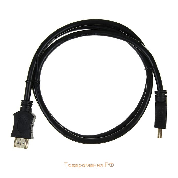 Кабель видео Cablexpert CC-HDMI4-1M, HDMI(m)-HDMI(m), вер 2.0, 1 м, черный