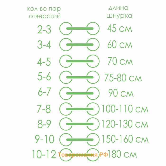 Шнурки для обуви, пара, круглые, с фиксатором, эластичные, d=3 мм, 100 см, серые