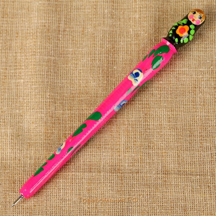 Ручка «Матрёшка», 1,5х16 см, микс