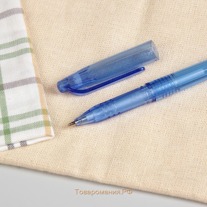 Ручка для джинсовой ткани термоисчезающая, цвет белый