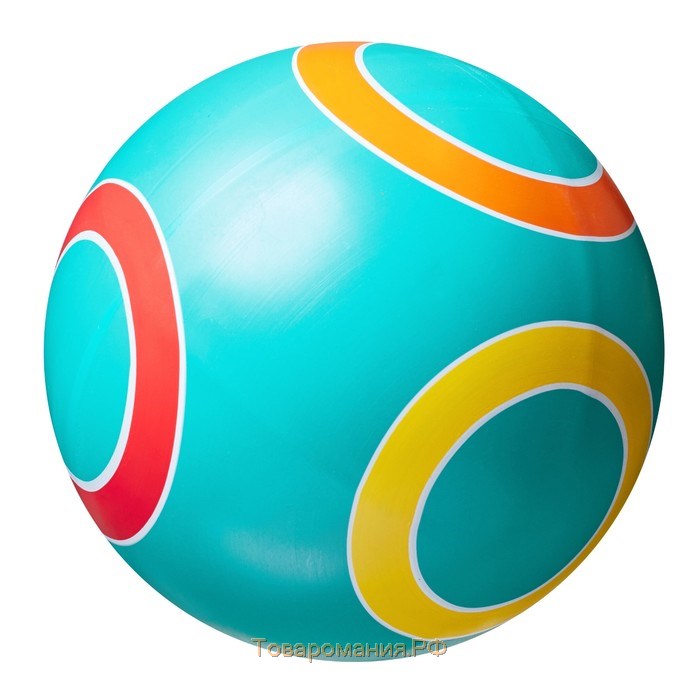 Мяч, диаметр 20 см, цвета МИКС