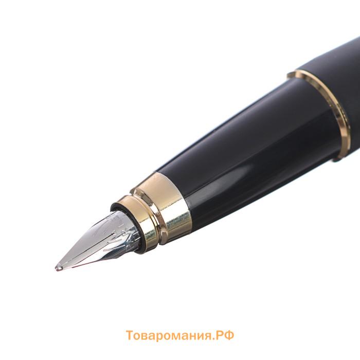 Набор Parker Urban Core FK200 Muted Black GT ручка перьевая + ручка шариковая, латунь