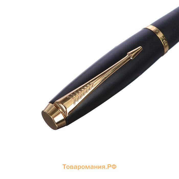 Набор Parker Urban Core FK200 Muted Black GT ручка перьевая + ручка шариковая, латунь