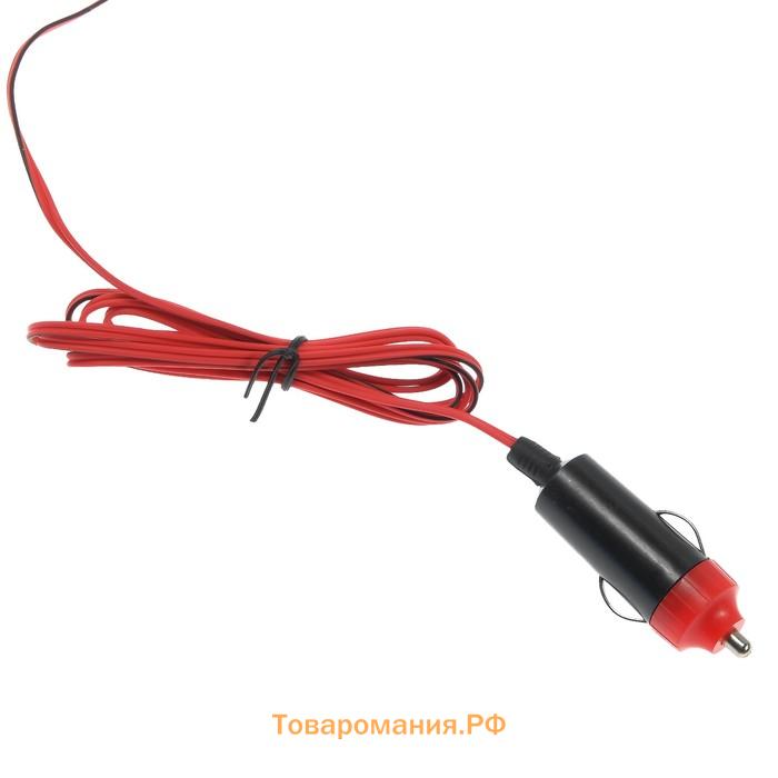 Светодиодный знак такси 12 В, 45 LED, 13×6 см, провод 150 см, зеленый