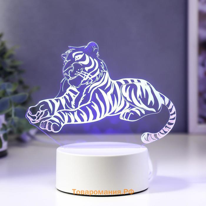 Светильник "Тигр" LED RGB от сети