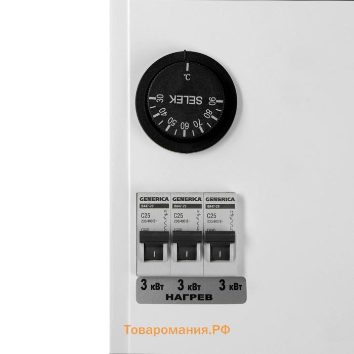Электрокотел ЭВПМ-9,0 "ЭРДО" Compact, 9 кВт, 220/380 В, с переключением