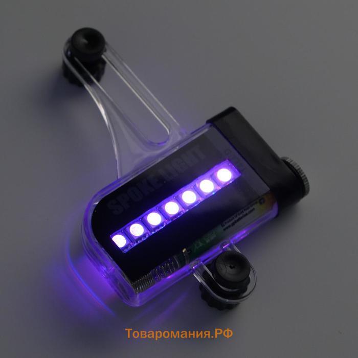 Подсветка для велосипеда, 14 led, 1 led 30 лм, 30 рисунков, 10 х 2 х 15 см, 3 ААА