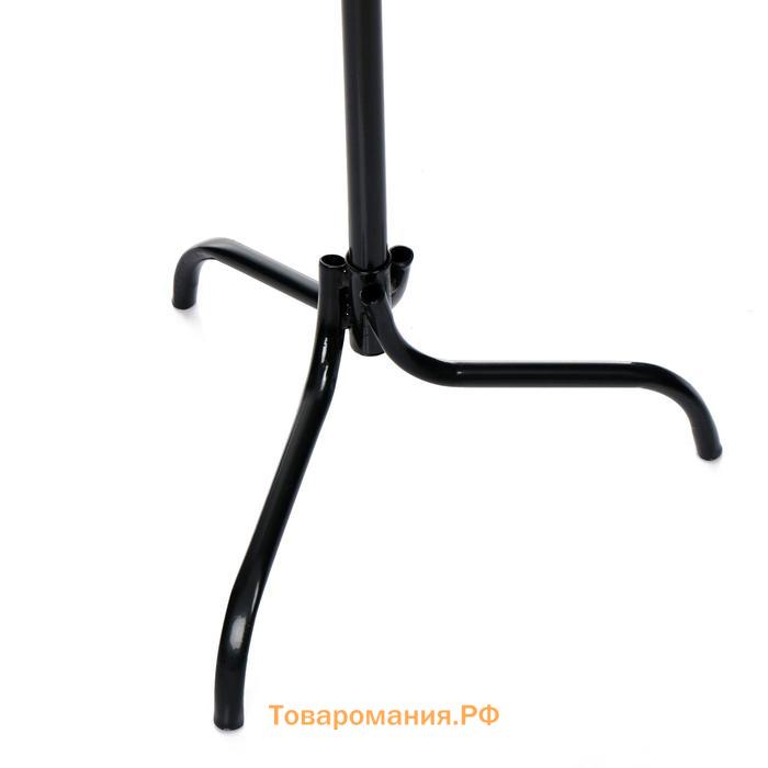 Манекен портновский на стойке «Мужской» 44-48, 106×80×95 см цвет чёрный