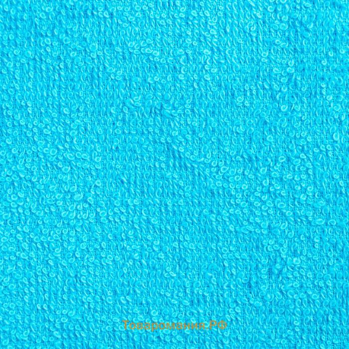 Салфетка махровая универсальная для уборки Экономь и Я, голубой, 100% хл