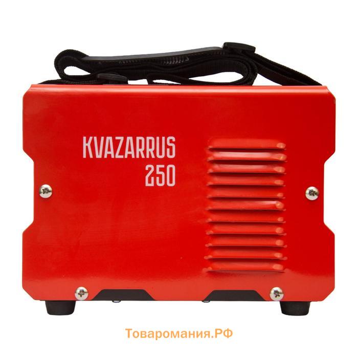 Сварочный аппарат KVAZARRUS 250, 230 В, 8.8 кВт, 20-250 А, электроды d=1.6-5 мм