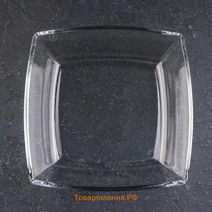 Набор глубоких тарелок стеклянный Tokio, 19,1×19,1 см, 4 шт