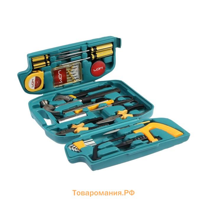 Набор инструментов в кейсе ЛОМ "НОВЫЙ ГОД", в подарочной упаковке, 27 предметов