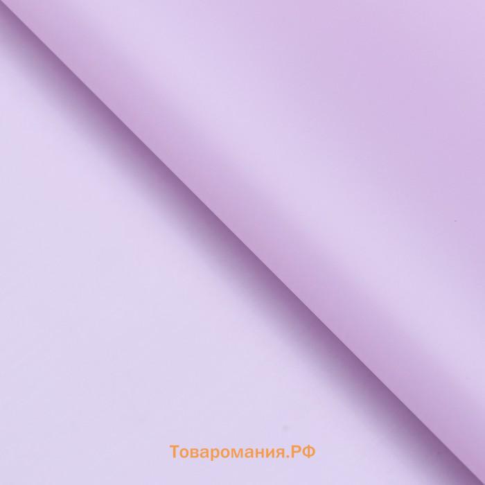 Пленка матовая, "PASTEL",  Глициния 0,59 х 7 м  180гр