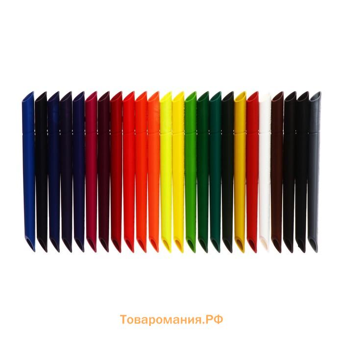 Карандаши 24 цвета Maped COLOR'PEPS INFINITY, корпус треугольный, ударопрочный грифель, в каронной коробке