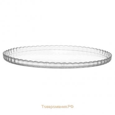 Блюдо стеклянное Patisserie, d=28 см