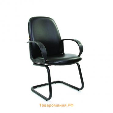 Кресло офисное Chairman 279V кожзам черный