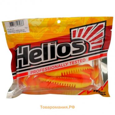 Виброхвост Helios Varuna Orange & Yellow, 11 см, 7 шт. (HS-35-015)