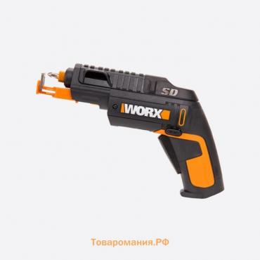 Отвертка аккумуляторная WORX WX255 SD Slide Driver, 4 В, набор бит 6 шт.