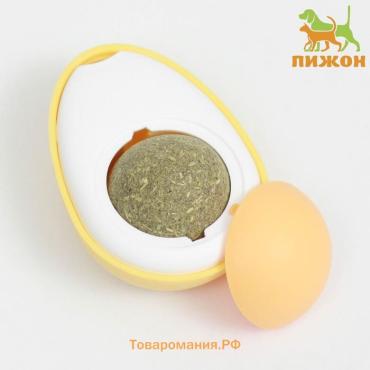 Игрушка для кошек с кошачьей мятой "Яйцо", 6 см